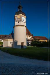 Burghausen (98) Burg - Uhrturm