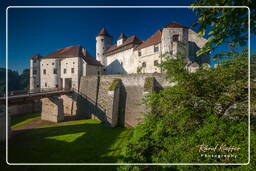 Burghausen (199) Burg - Halsgraben