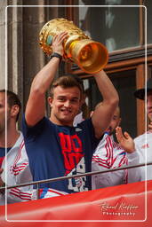Xherdan Shaqiri, FC Bayern Munich - Double 2014 (832)