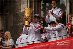 Thiago, FC Bayern Munich - Double 2014 (872)
