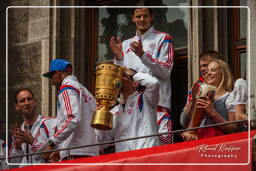 FC Bayern Munich - Double 2014 (890) Franck Ribery