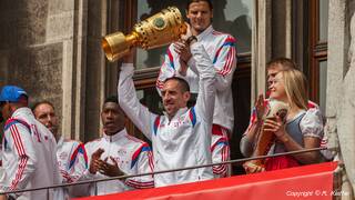 Bayern Munich - Doublé 2014 (892) Franck Ribery