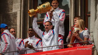 FC Bayern Munich - Double 2014 (892) Franck Ribery