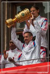 Fußball-Club Bayern München - Double 2014 (893) Franck Ribery