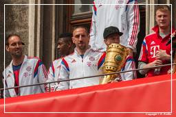 FC Bayern Munich - Double 2014 (904) Franck Ribery