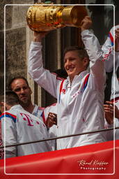 Fußball-Club Bayern München - Double 2014 (917) Bastian Schweinsteiger