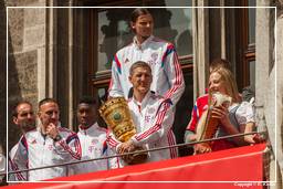 FC Bayern Munich - Double 2014 (927) Bastian Schweinsteiger
