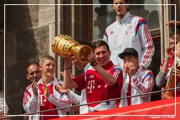 FC Bayern Munich - Double 2014 (968) Pierre-Emile Hojbjerg