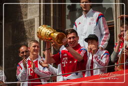 FC Bayern Munich - Double 2014 (968) Pierre-Emile Hojbjerg