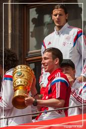 Fußball-Club Bayern München - Double 2014 (970) Pierre-Emile Hojbjerg