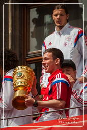 Pierre-Emile Hojbjerg, FC Bayern Munich - Double 2014 (970)