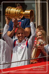 Arjen Robben, FC Bayern Munich - Double 2014 (1037)