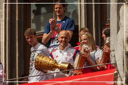 FC Bayern Munich - Double 2014 (1039) Arjen Robben