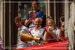 Fußball-Club Bayern München - Double 2014 (1039) Arjen Robben