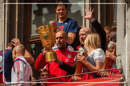 Guardiola - Sammer, FC Bayern Munich - Double 2014 (1051)