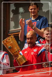 Pep Guardiola, FC Bayern Munich - Double 2014 (1059)