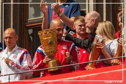 FC Bayern Munich - Double 2014 (1060) Pep Guardiola