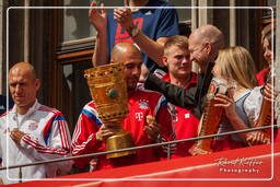 Pep Guardiola, FC Bayern Munich - Double 2014 (1060)