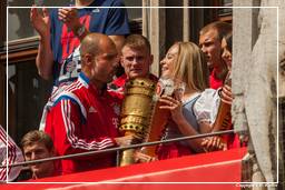 FC Bayern Munich - Double 2014 (1066) Pep Guardiola