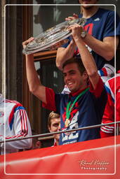 Philipp Lahm, FC Bayern Munich - Double 2014 (1073)