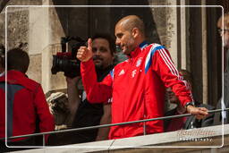 FC Bayern Munich - Double 2014 (1277) Pep Guardiola