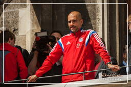 Pep Guardiola, FC Bayern Munich - Double 2014 (1279)