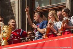 Fußball-Club Bayern München - Double 2014 (1355) Franck Ribery