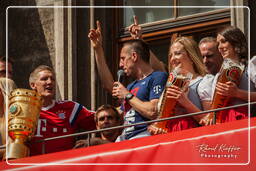 FC Bayern Munich - Double 2014 (1355) Franck Ribery