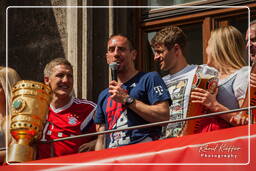 Franck Ribery, FC Bayern Munich - Double 2014 (1367)