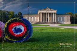 Königsplatz (76) Colheita de balas - Michael Beutler