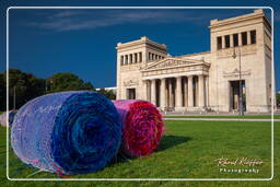 Königsplatz (160) Récolte des Balles - Michael Beutler