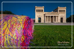 Königsplatz (122) Récolte des Balles - Michael Beutler