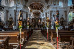 Abbazia di Ottobeuren (75) Basilica dei Santi Alessandro e Teodoro