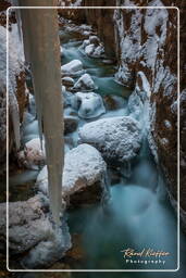 Garmisch-Partenkirchen (209) Gorge de la Partnach en Hiver