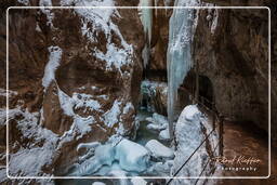 Garmisch-Partenkirchen (219) Gorge de la Partnach en Hiver