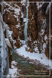 Garmisch-Partenkirchen (221) Partnach Gorge in Winter