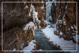 Garmisch-Partenkirchen (225) Partnach Gorge in Winter