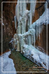 Garmisch-Partenkirchen (241) Garganta de Partnach en Invierno