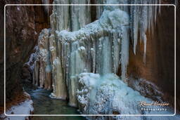 Garmisch-Partenkirchen (243) Gola di Partnach in Inverno