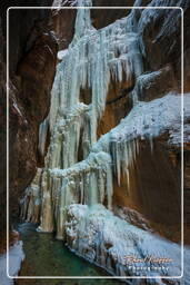 Garmisch-Partenkirchen (252) Gorge de la Partnach en Hiver