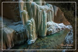 Garmisch-Partenkirchen (258) Gola di Partnach in Inverno