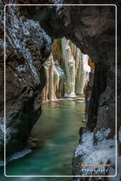 Garmisch-Partenkirchen (264) Gola di Partnach in Inverno