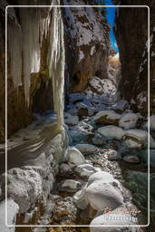 Garmisch-Partenkirchen (281) Gorge de la Partnach en Hiver