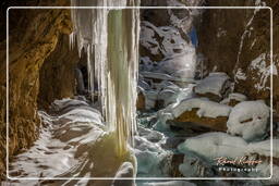 Garmisch-Partenkirchen (285) Gorge de la Partnach en Hiver