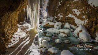 Garmisch-Partenkirchen (292) Partnach Gorge in Winter