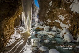 Garmisch-Partenkirchen (292) Gola di Partnach in Inverno