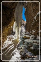 Garmisch-Partenkirchen (297) Gola di Partnach in Inverno