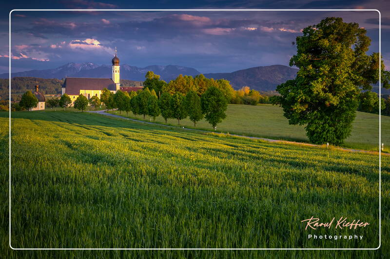Pilgrimage church Wilparting, Bavaria, Germany