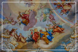 Wieskirche (169) Dome frescoes