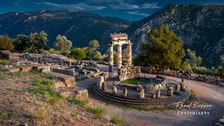 Delphi (395) Tholos im Heiligtum der Athena Pronaia